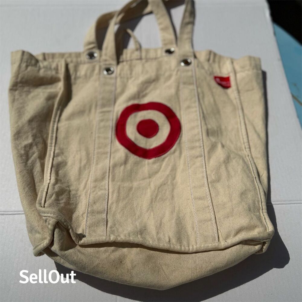🎁SOLD eBay💸Beige Canvas Tote Bag thank you for being SoVogie